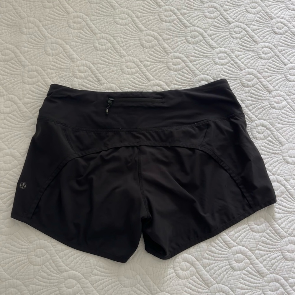 lululemon Black Hotty Hot Shorts